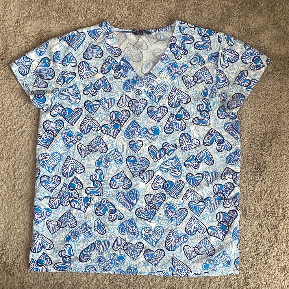 Zikit Medical Scrub top size Small